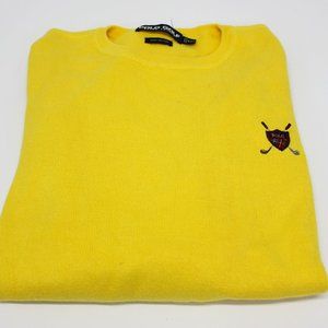 Vintage Ralph Lauren Polo Golf Yellow Sweater XXL